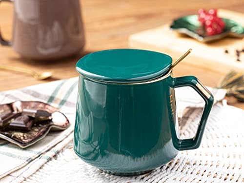 Lamodahome Felicia Dolomite ירוק כוס קפה ותה ייחודי