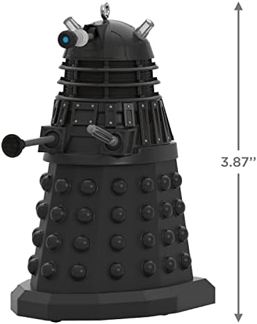 קישוט לחג המולד של Hallmark Keepsake 2022, דוקטור הו מלחמת זמן Dalek Sec עם צליל