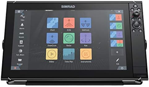 SIMRAD NSS16 EVO3S-תרשים של FINDER MULTIFINGPHANTION DISHING בגודל 16 אינץ 'עם תרשימים משופרים מראש עם
