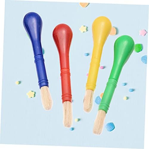 צעצועים 4 יחידים צבעים צבעים עט עט סמני צבעי מים לילדים צביעה מברשות מברשות ידית פלסטיק מברשות צבע מברשות
