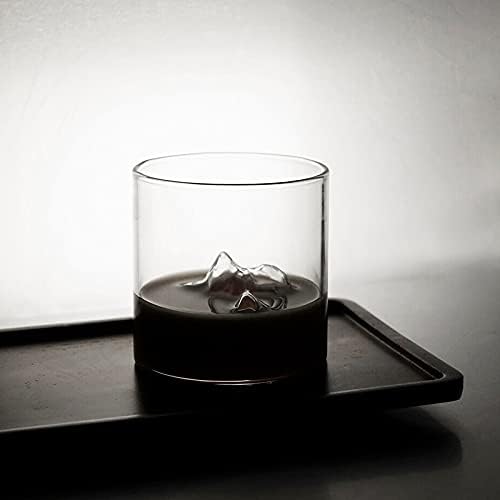 כוס דודונה כוס כוס רטרו כוס מים קפה כוס תה יפנית כוס ויסקי זכוכית בית עמידה בחום 175 מל