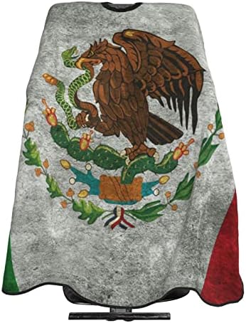 Grunge דגל מקסיקני קייפ מספרה מקצועית מספרה אטומה למים כיסוי כיסוי אנטי-סטטי תספורת קייפ שמפו שמפו לאביזרי