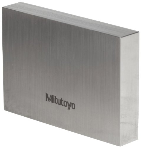 Mitutoyo Steel Block Gage מלבני, ASME כיתה AS-2, 0.109 אורך