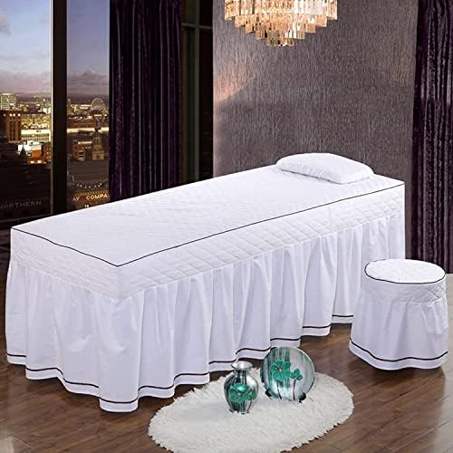 עיסוי מקצועי מצעי שולחן כיסוי מיטת שולחן עם חור פנים לסלון יופי ספא מצויד עיסוי גיליון ספה מיטת