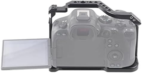 פוטגה סגסוגת אלומיניום מצלמת סוגר סוגר סוגר תושבת Canon R5 R6 R6II DSLR מצלמה ללא מראה סרטון וידאו הופך תואם