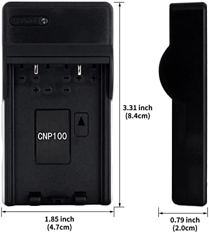 מטען USB NP-100 עבור Casio Exilim Ex-F1, מצלמת Exilim Pro Ex-F1 ועוד