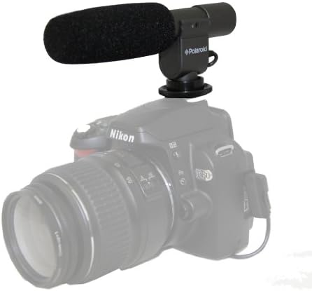 Polaroid Professional Digital SLR ומיקרופון מצלמת וידיאו