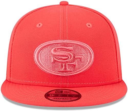 עידן חדש סקרלט סן פרנסיסקו 49ers אריזת אריזת צבעים 9fifty snapback כובע