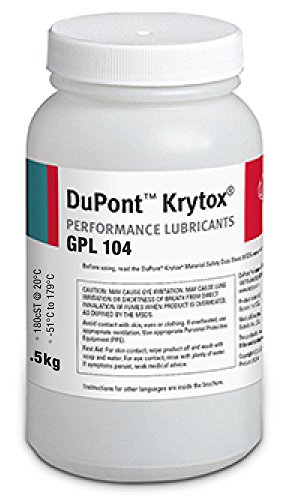 Krytox מאת Chemours GPL104 1 קג/2.2 קילוגרם. בקבוק - שמן תעשייתי