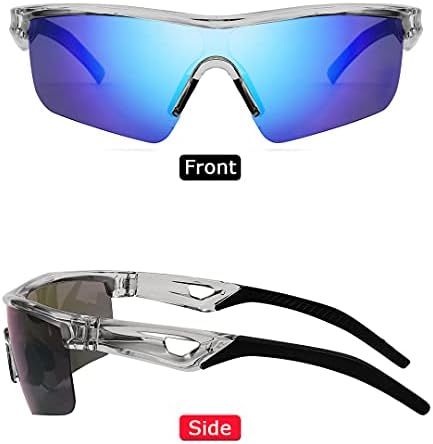 משקפי שמש למבוגרים ונוער ספורט משקפי שמש רכיבה על מגן בייסבול סופטבול