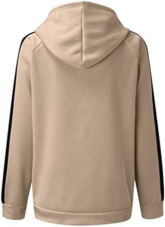 Prdecexlu שרוול ארוך פלוס חולצה ביתית בגודל נשים מגניבות חורף חורף סווטשירט חם עם סווטשירט מוצק רוכסן