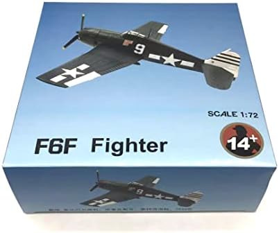 Mookeenone 1:72 WWII U.S. F6F Hellcat Shipboard Fighter Fighter Mainarc