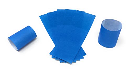 N. F. String & Son Blue Paper Blands מפית עם דבק איטום עצמי, 25/pk.