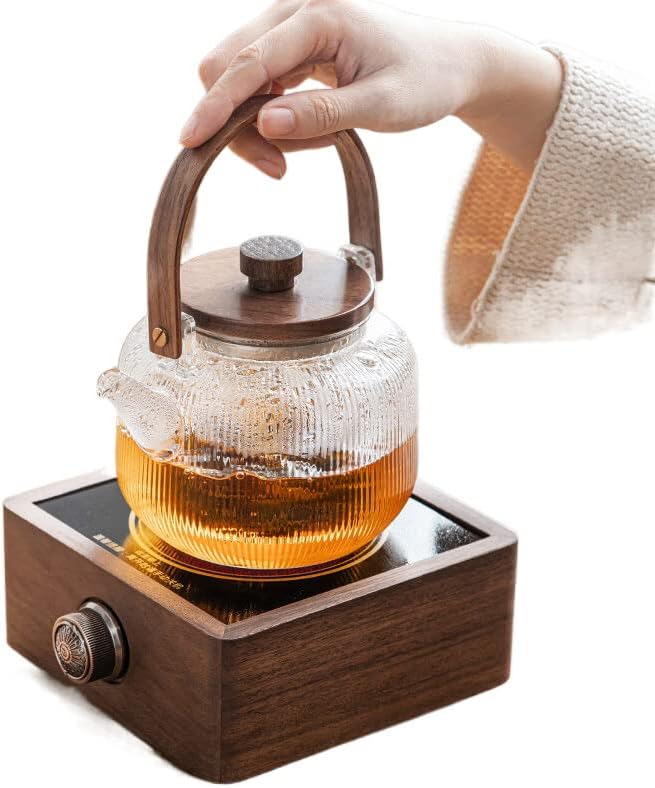 תנור קרמיקה חשמלי מבשלת תה מיני שולחן עבודה קטן זכוכית קומקום 电陶炉 煮 茶迷 你 小型 桌面 煮 茶壶 茶壶 玻璃 玻璃 玻璃