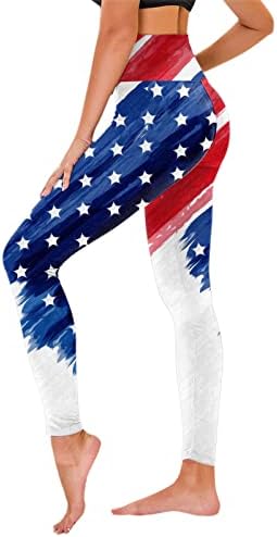 חותלות דגל אמריקאי המותניים הגבוהות המותניים בארהב כוכב פס דגל דלי