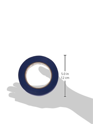 גליל קלטת צינור ויניל 3M, 1 x 150 רגל כחול, לחות, עמיד כימי, קלטת דבק גומי עם גיבוי ויניל מובלט