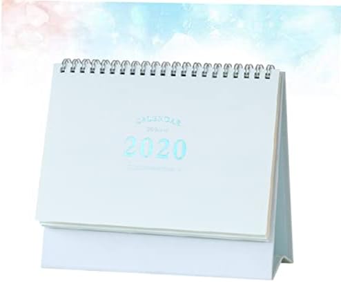 לוח השנה של טופיקו לשולחן העבודה של Memotenz Memo Desk לוח השנה המונה לוח השנה 2020 לוח השנה ההפוך חודשי 2020