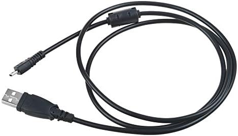 עופרת כבל כבל USB של Kybate עבור Panasonic Lumix DMC-LZ2 DMC-LZ4 DMC-LZ10 DMC-FZ15 מצלמה