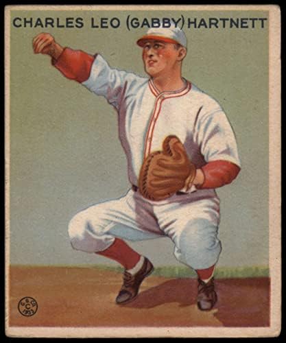 1933 Goudey 202 Gabby Hartnett Chicago Cubs Cubs