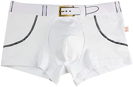 BMISEGM מתאגרפים תחתונים תחתונים זכר תחתונים תחתונים נושמים מכנסיים כותנה חגורת כותנה מכות ניקוד גברים