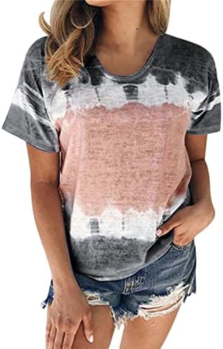 חולצות לנשים גרפיות קיץ שרוול קצר שרוול מערבי שקיעה מערבית שקיעה מערבית טיולים חולצות טי טרנדיות