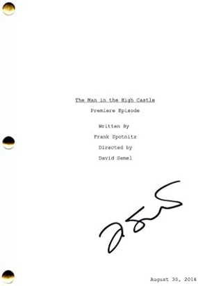 פרנק ספוטניץ חתם על חתימה על האיש בתסריט הטייס המלא של הטירה הגבוהה - סופר ה- X -Files, בכיכובו
