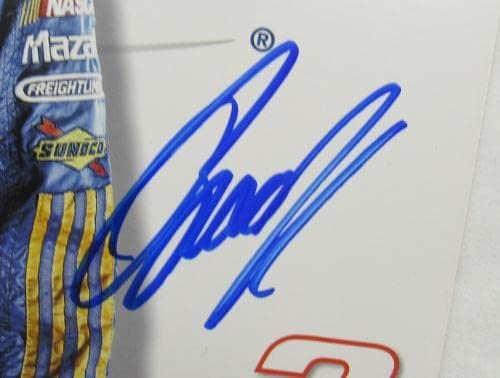 בראד קסלובסקי חתום על חתימה אוטומטית 8x10 תמונה II - תמונות NASCAR עם חתימה