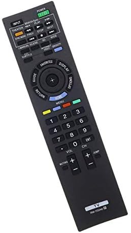 רמ-יד040 שלט רחוק תואם למערכת הקולנוע הביתי של סוני בראביה עם כפתור 3 ד: קדל-46הקס800 קדל - 40הקס800