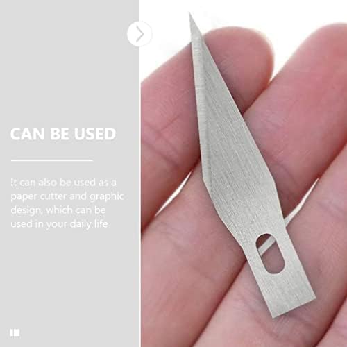 להבי Sewacc Xacto 50 יחידות סכין סכין להבי סכין להבי סכין להבי מלאכה להבי חיתוך כלים להחלפת סכין להבים