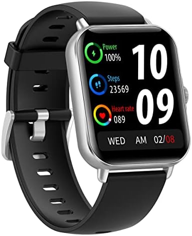 שעון חכם של Moresec עבור תואם אנדרואיד לאייפון, מעקב אחר פעילות ושעונים חכמים עם צג לחץ דם דופק,