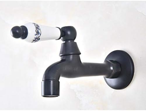 שמן שחור שפשף ברונזה קרמיקה יחידה ידית אמבטיה בריכת בריכת ברז/מים בגינה ברזים/כיור כביסה ברזי מים