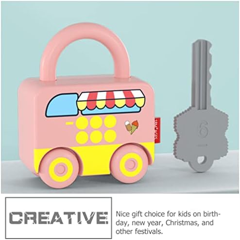 צעצועי פעוטות צעצועים מיני צעצועים בגיל הרך מונטסורי מנעול ומכוניות מפתח בהתאמה ומיון שמות רכב של