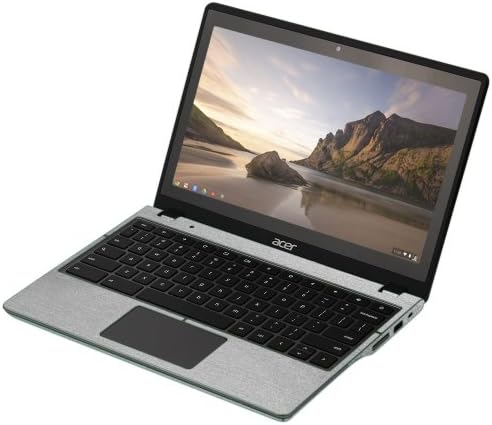 Skinomi אלומיניום מוברש גוף מלא עור תואם ל- Acer Chromebook 11.6 C720p Techskin עם מגן מסך סרטים ברורה אנטי-בוערת
