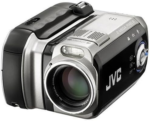 JVC Everio GZMC200 2MP 4GB Microdrive מצלמת וידיאו w/10x זום אופטי