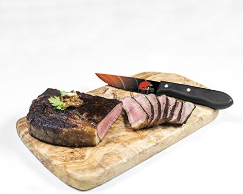 סכיני סטייק-סט של 4 סכיני סטייק מטבח עם להב משונן מנירוסטה-עמיד ובטוח למדיח כלים-עמיד בפני שריטות
