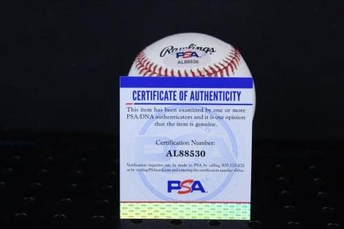 ג'ורג 'אלטמן חתום על חתימת בייסבול אוטומטית PSA/DNA AL88530 - כדורי בייסבול חתימה