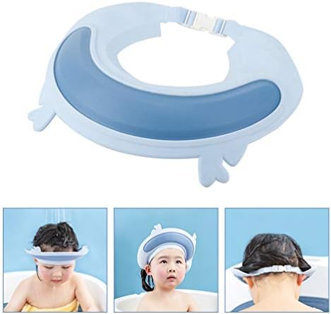בטוח שמפו מקלחת רחצה הגנת אמבטיה כובע רך מתכוונן מגן כובע לפעוטות תינוק ילדים ילדים