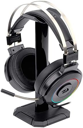 Redragon - H320 RGB Lamia Wired 7.1 אוזניות משחק - שחור