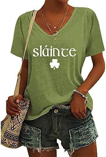 Fiogomis's Slainte Slainte Slainte St. Patrick's Day's Saveweart Sthicshirt חולצות שרוק חולצות שרוול ארוך