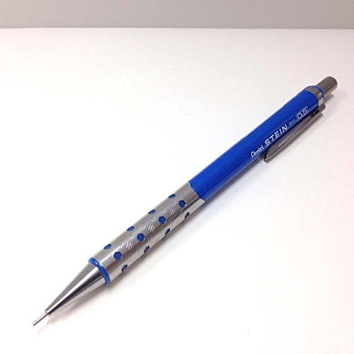 פנטל P315-MC עפרונות מכניים, פיר כחול מתכתי, סט של 10