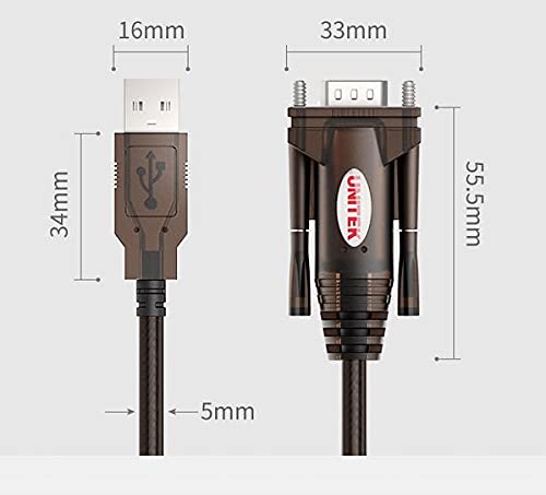 3M USB עד טורי 9 פינים כבל טורי זכר לנקבה RS232 כבל USB לממיר יציאת COM 9 חור