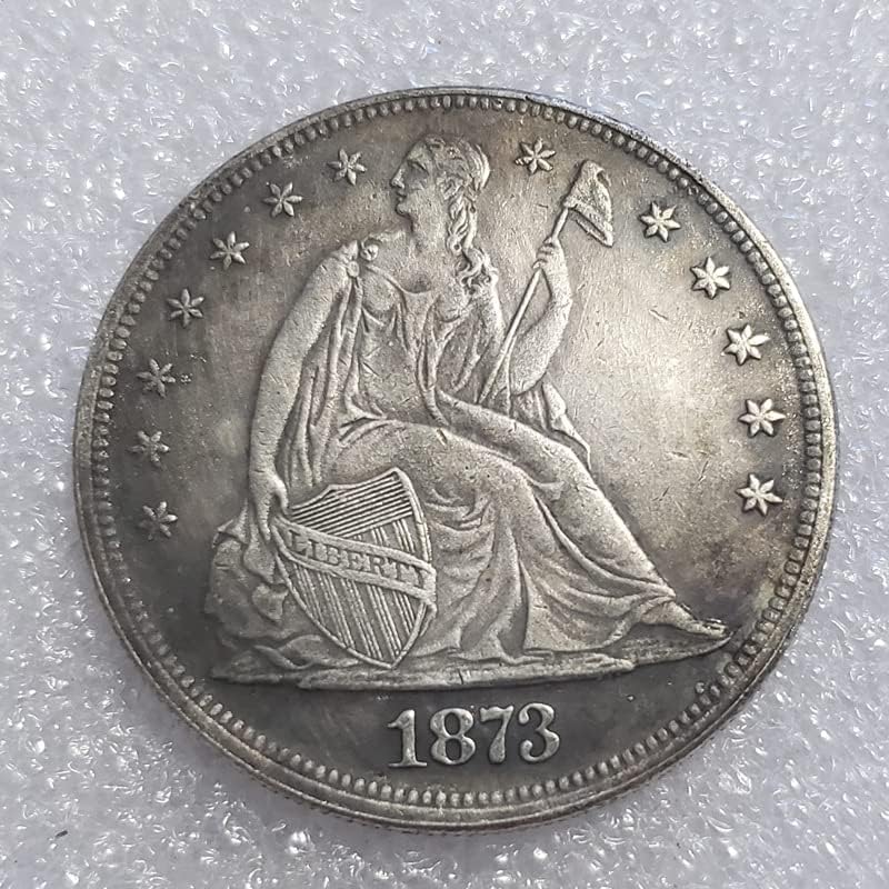 4 שנים של דגל הנשרים האמריקני Hold 1870CC, 1871CC, 1872CC, 1873 סמק מטבעות זיכרון דולר כסף כסף
