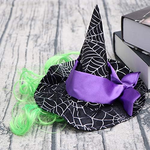 Bootoyard Halloween מכשפה כובע כוכבי חיות מחמד כובעים כובעים מצחיקים עיצוב קוספליי לקוספליי לחיית מחמד כלב