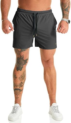 אובר גברים של אור אתלטי קצר אימון מהיר יבש מכנסיים קצרים עבור ריצה שחייה כושר אימון מכנסיים קצרים