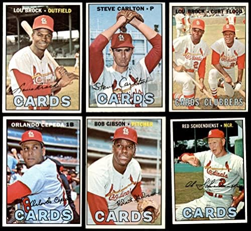 צוות Topps St. Louis Cardinals משנת 1967 קבע