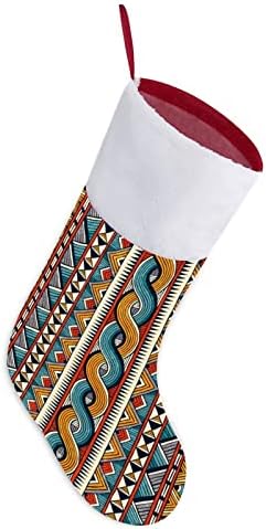 דפוס אתני אפריקני גרבי חג המולד גרבי חג המולד של פאוץ