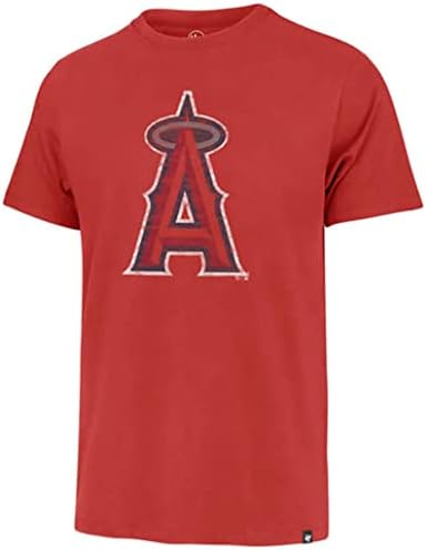 47 לוס אנג ' לס מלאכים רייסר אדום פרמייר פרנקלין טי חולצה, קטן-גדול