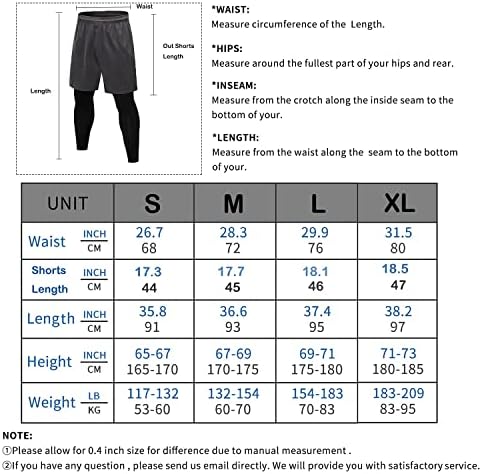 מכנסיים קצרים של מכנסי ריצה קווירי יותר של מכנסיים עם כיסים כושר דחיסה קצרה טייץ דחיסה אימון מכנסי טרניוט