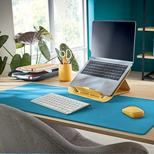 מחצלת שולחן לייץ, כרית שולחן גדולה של 80X40 סמ, מחצלת ללא החלקה למחשב נייד, מחשב, צגים ומחצלות עכבר,