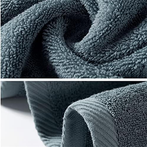 מגבת כותנה של LXXSH מגבת מגבת 3 חלקים סט רך ומבוגרים יבש מהיר אמבטיה ספיגת מים ביתי (צבע: D, גודל